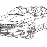 Fiat Egea boyama sayfası