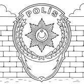 Emniyet Genel Müdürlüğü boyama sayfası
