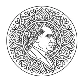 Mustafa Kemal Atatürk Silüeti Mandala boyama sayfası