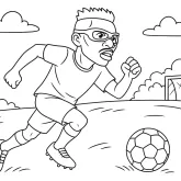 Victor Osimhen Galatasaray boyama sayfası