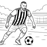 Quaresma Q7 Beşiktaş boyama sayfası